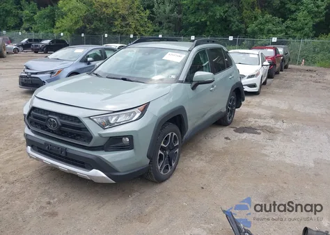 2020 Toyota Rav4 Adventure z USA, uszkodzony, nr VIN 2T3J1RFV3LC078508